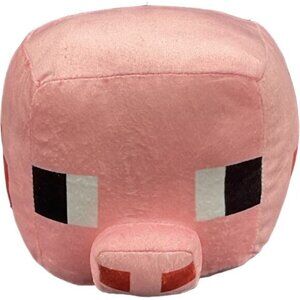 Minecraft Mojang Pig Plush Stuffed Animal Character Toy